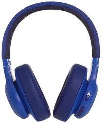 Bezvadu austiņas JBL E55BT, zila krās.