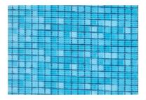 PVC grīdas segums Okko M971, zila krās., 65 cm x 0.8 cm