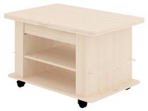 Žurnalinis staliukas DaVita 22.2, ąžuolo, 80 cm x 60 cm x 53 cm