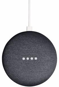 Grąžinta prekė Google Mini, pilka sp. Prekė su pažeista pakuote.