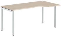 Rakstāmgalds Skyland XSCET 169R, 160 cm x 75 cm, 90 cm, gaiši brūna krās.