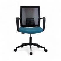Darba krēsls Kalune Design Mesh, 63 x 60 x 90 cm, zila krās.