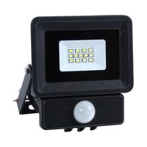 Prožektor liikumisanduriga, seinakinnitus Okko LED-E023ES 10W S, 10 W, 850 lm, 4000 °K, IP65, must v.