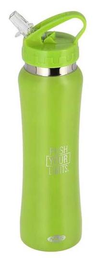 Ūdens pudele Nils Camp NCB54, zaļa krās., nerūsējošais tērauds, 0.75 l