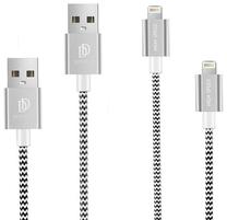 Laidas Dux Ducis, USB/Apple Lightning, pilka sp.