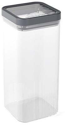 Lielapjoma produktu konteiners Curver Kara 0803102W54, 1.8 l, caurspīdīga krās./pelēka krās.
