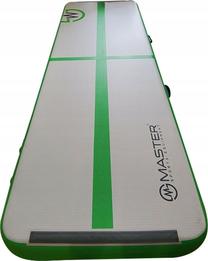 Надувные спортивные матрасы Master MAS-B862, зеленый цв./серый цв., 300 см x 100 см x 20 см