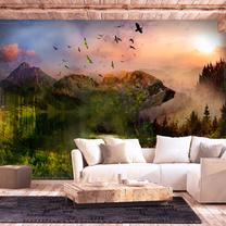 Fototapete Artgeist Bear in the Mountain, 70 cm x 100 cm