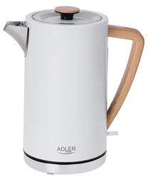 Elektrinis virdulys Adler AD 1347, 1.5 l, balta sp.