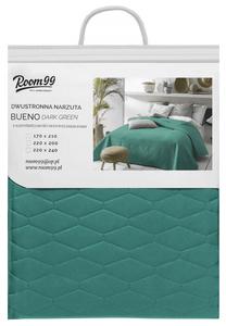 Lovatiesė Room99 Bueno, žalia, 220 cm x 200 cm