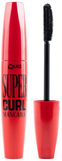 Blakstienų tušas Quiz Super Curl, 8 g, juoda sp.