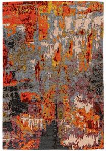 Paklājs iekštelpu Padiro Primavera 525, daudzkrāsains/sarkana krās., 150 cm x 80 cm