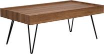Kavos staliukas Beliani Welton, ruda sp., 100 cm x 60 cm x 43 cm