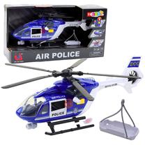 Žaislinis sraigtasparnis Lean Toys Air Police, 1:14, mėlyna sp.