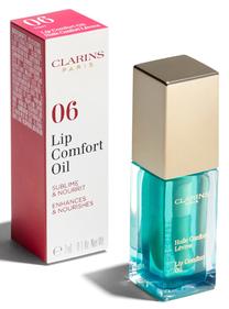 Lūpų aliejus Clarins, 7 ml, mėtinė (mint) sp., 006