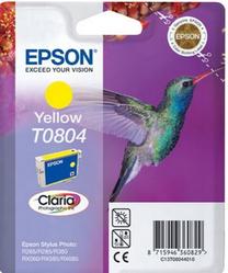 Rašalinio spausdintuvo kasetė Epson T0804, geltona sp.