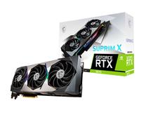 Vaizdo plokštė MSI GeForce RTX 3070 Ti SUPRIM X 8G, 8 GB, GDDR6