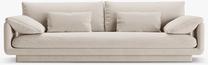 Sofa Micadoni Torino MIC_4S_184_F1_TORINO1, ecru sp., 250 x 103 cm x 89 cm
