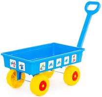 Обучающая игрушка Wader-Polesie Smurfs Cart, красный цв./желтый цв./голубой цв.