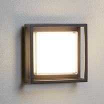 Sieninis lauko šviestuvas Searchlight Ohio 3812GY, 12W, LED, IP44, pilka sp.