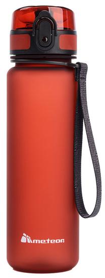 Sporta pudeles un šeikeri Meteor Sports 74583, melna krās./sarkana krās., tritāns, 0.5 l