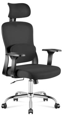 Darba krēsls Manager 3.2, 55 x 55 x 122 - 132 cm, melna krās.