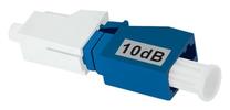 Оптический аттенюатор Qoltec SingleMode LC/UPC - LC/UPC, синий цв./белый цв.