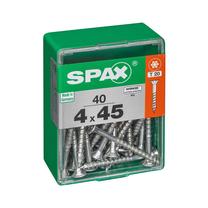 Medsraigtis, universalieji Spax, 4 x 45 mm, balta sp., 40 vnt.