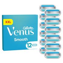 Keičiamos skustuvo galvutės Gillette Venus Smooth, 12 vnt