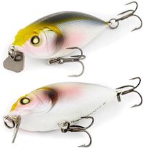 Vobleris Akara Kiddy K55F A77, 5.5 cm, 9 g, balta sp./juoda sp./geltona sp.