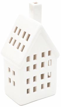 Dekoracija "Namelis" Homla Cozy Home su LED apšvietimu, 15 cm, 8 cm, balta sp.
