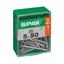 Medsraigtis, universalieji Spax, 5 x 50 mm, balta sp., 25 vnt.