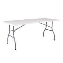 Lauko stalas Oblo, baltas, 180 cm x 74 cm x 74 cm