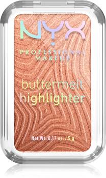 Švytėjimo suteikianti priemonė NYX Professional Makeup Buttermelt Powder, bronzos sp., 35 butta in bronze, 5 g