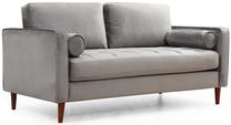 Sofa Hanah Home Rome 560ARE1517, šviesiai pilka sp., 90 x 175 cm x 70 cm