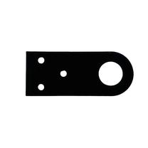 Kilpa 180°, juoda sp., 72 mm x 30 mm, 2 vnt.