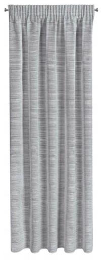 Dieninė užuolaida Aria, sidabro sp./pilka sp., 140 cm x 300 cm