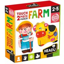 Развивающая головоломка Russell Headu Farm, многоцветный, 30 шт.