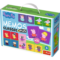 Atmiņas (memo) spēle Trefl Peppa Pig Memo Classic Plus 02270T, EN