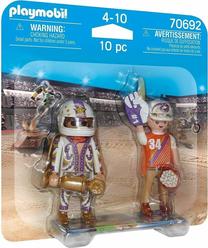 Фигурка-игрушка Playmobil Stunt Show Team 70692, 15 см, 10 шт., многоцветный