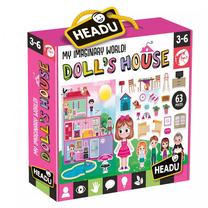 Развивающая игра Russell Headu Dolls House, многоцветный, 63 шт.