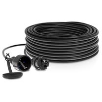 Buitinis ilgintuvas Kel, 3 x 1,5 mm², 15 m, IP44, 1 lizdo, juoda sp.