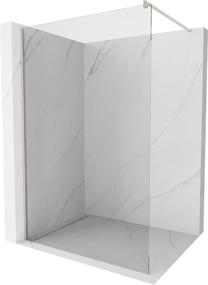 Dušo sienelė Mexen Kioto Walk-in, 90 cm x 200 cm, brushed nickel sp./grūdintas