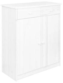 Komoda VLX 337034, balta sp., 89 cm x 35 cm x 78 cm
