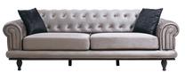 Sofa-lova Hanah Home Polyanna, pilka sp., 230 x 95 cm x 78 cm