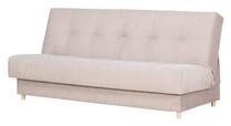 Sofa-lova Bodzio Kortina W2, smėlio sp., 197 x 90 cm x 92 cm