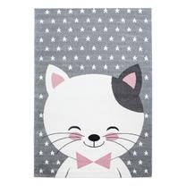 Ковер комнатные Ayyildiz Kids Kitty, белый цв./серый цв./розовый цв., 230 см x 160 см