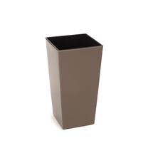 Puķu pods 541 D35 44, plastmasa, 35 cm x 35 cm, Ø 35 cm, brūna krās.