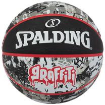 Баскетбольный мяч Spalding Graffiti 84378Z, 7 размер, черный цв.