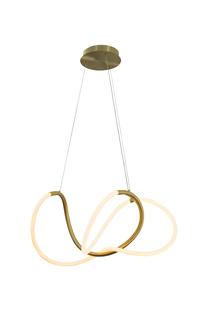 Valgusti lagi Domoletti Voja 2024094-BS, LED, 4000 °K, 0 x 30 W, valge v. / kuldne v.